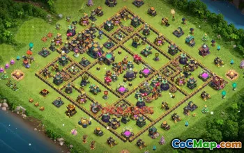 Town Hall 14 Farming Base | Clash of Clans Strategy & Link #49425