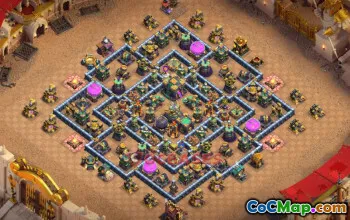 Town Hall 14 Hybrid Base | Clash of Clans Strategy Link #50939
