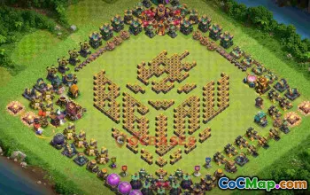 Town Hall 14 Progress Base Layout exy4b #57071