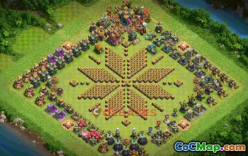 Town Hall 14 Progress Base Layout rx2ao #57095