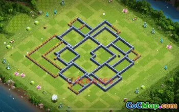 Town Hall 14 Trophy Base | Clash of Clans CC Lava 1, 2 Headhunters, 9 Archers #49421