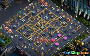 Town Hall 14 Trophy Base | Clash of Clans COC New TH14 ⚔️ #49342