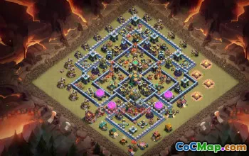 Town Hall 14 Trophy Base | Clash of Clans Guardian #52368
