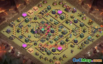 Town Hall 14 War Base | Clash of Clans Clash Base Link #49379