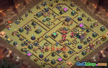 Town Hall 14 War Base | Clash of Clans War Layouts & Link #49372