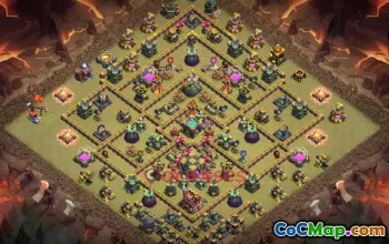 Town Hall 14 War Base | Clash of Clans War Layouts & Link #49394