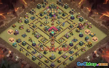 Town Hall 14 War Base - Clash of Clans War Layouts & Links #49433