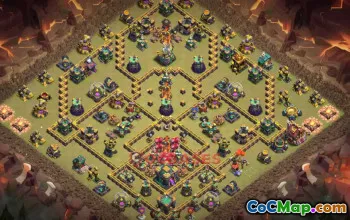 Town Hall 14 War Base | Clash of Clans War Layouts & Tips #49436