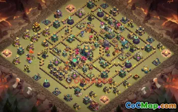 Town Hall 14 War Base | Clash of Clans War Strategies & Base Link #49420