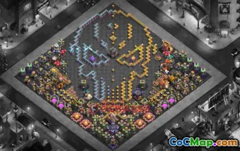 Town Hall 15 Base - Fun Layout with Copy Link #57065