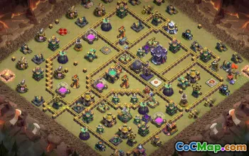 Town Hall 15 Base Layouts & Maps for CoC - Copy Now! #27009