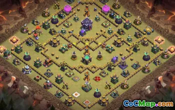 Town Hall 15 CoC Base Layouts: Farming Maps & Designs #27150