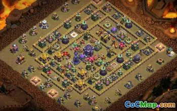 Town Hall 15 CoC Base Layouts: Farming, Trophy & War Maps #27110