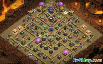 Town Hall 15 CoC Base Layouts & Maps for Home and War #27002