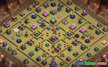 Town Hall 15 CoC Base Layouts & Maps for War & Home #26876