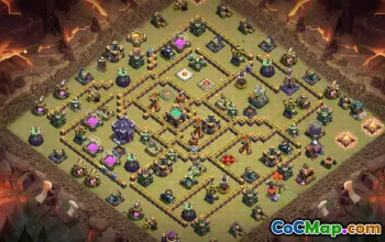 Town Hall 15 CoC Base Layouts, Maps & Links | Copy Now! #26863
