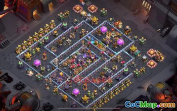 Town Hall 15 CWL Base with Copy Link #55401