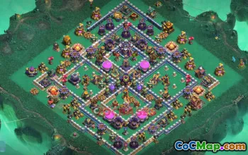 Town Hall 15 Farm Base | Clash of Clans | Copy Base Link #49329