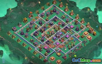 Town Hall 15 Farming Base | Clash of Clans | Copy Base Link #50647