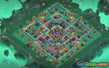 Town Hall 15 Farming Base | Clash of Clans Strategy - Copy Base #50632