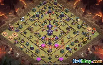 Town Hall 15 Farming Base | Clash of Clans TH15 Trophy Design #49282