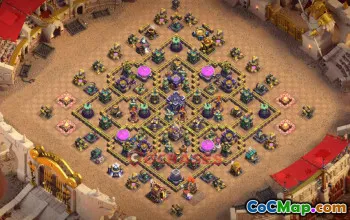 Town Hall 15 Farming Base with Copy Link #55563