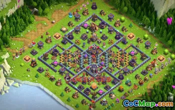 Town Hall 15 Hybrid Base - Clash of Clans Anti 3-Star Strategy #52358