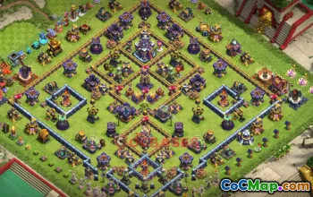 Town Hall 15 Hybrid Base | Clash of Clans | CRAZYY!! #49295