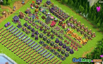 Town Hall 15 Progress Base Layout FK1RM #57066