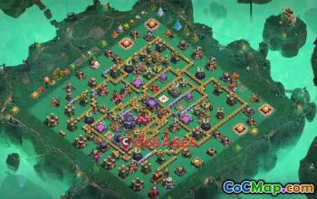 Town Hall 15 Trophy Base: Anti 2 Stars for Clash of Clans #23901