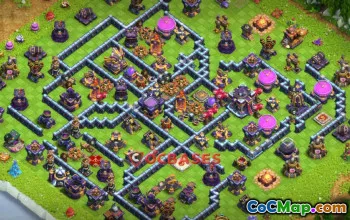 Town Hall 15 Trophy Base | Anti 3 Star CWL Layouts #21336