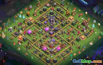 Town Hall 15 Trophy Base - stow9 Layout #57370