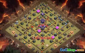 Town Hall 15 War Base - Anti Air & Ground Strategies #23887