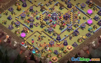 Town Hall 15 War Base - Clash of Clans Anti 3-Star Design #50936