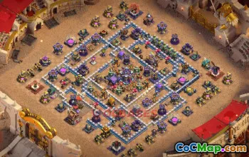 Town Hall 15 War Base – Clash of Clans Best Defense | Copy Link #49287