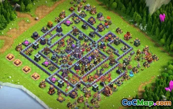 Town Hall 15 War Base | Clash of Clans | Çok İyi Düzen #49311