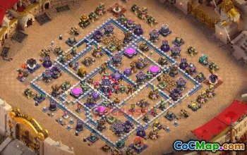 Town Hall 15 War Base Clash of Clans | Copy Base Link #49301