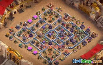 Town Hall 15 War Base - Clash of Clans | Copy Base Link #49305