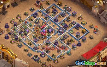 Town Hall 15 War Base - Clash of Clans, Copy & Battle Link #50929