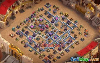 Town Hall 15 War Base | Clash of Clans Defense Link #49292