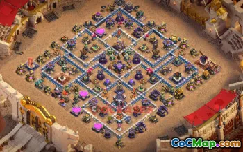 Town Hall 15 War Base | Clash of Clans Defense Link #49306