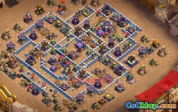 Town Hall 15 War Base | Clash of Clans Strategy & Copy Link #49315