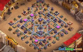 Town Hall 15 War Base - Clash of Clans | View Base Link #49320
