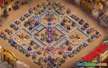 Town Hall 15 War Base | Clash of Clans War Defense & Copy Link #50932