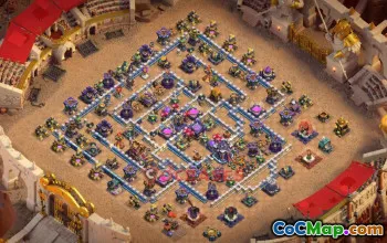 Town Hall 15 War Base | Clash of Clans War Defense Link #49284