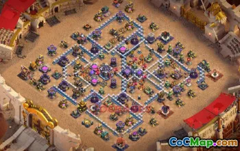 Town Hall 15 War Base | Clash of Clans War Layouts & Copy Link #49283