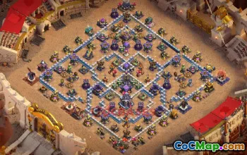 Town Hall 15 War Base | Clash of Clans War Strategies & Link #49340
