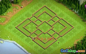 Town Hall 15 War Base with Copy Link #56795