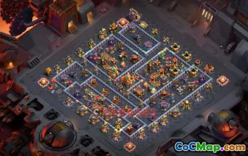 Town Hall 16 CWL Base | Clash of Clans | Nice TH16 CWL Base #49181