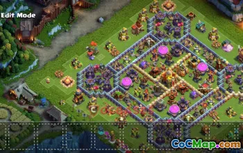 Town Hall 16 Farming Base – Clash of Clans | Copy Base Link #48770